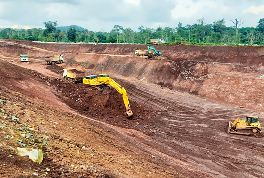C47 accelerating the construction progress of Nam Phak Hydropower Project, Lao PDR